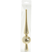 Toppspira 27cm Guld Festive.