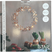 Hängande dekoration Guldlöv 28cm Star Trading.