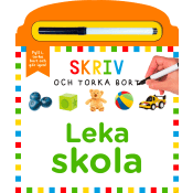 Leka skola Skriv och torka bort.