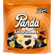 Godis Lakrits Mix Original 400g Panda.