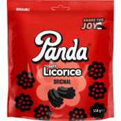 Godis Soft and Fresh Licorice 550g Panda.