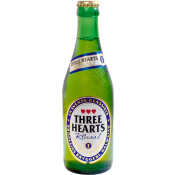 Lättöl Ljus 2,2% 33cl Three Hearts.
