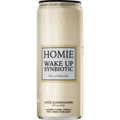 Energidryck Wake Up Synbiotic Äpple/fläder 330ml Homie.