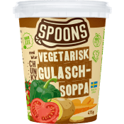Vegetarisk Gulaschsoppa 475g Spoons.