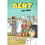 Bert blir blåst.