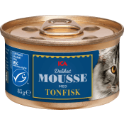 Kattmat Mousse Tonfisk 85g ICA.