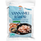 Vannameiräkor kokta 400g ICA.