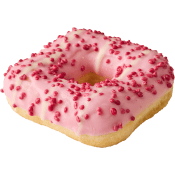 Donut Squareberry 64g Dafgårds.