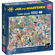 Pussel At the Hairdressers 1000 bitar Jan van Haasteren.