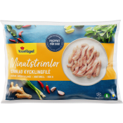 Kycklingbröstfilé, Minutstrimlor 650g Kronfågel.