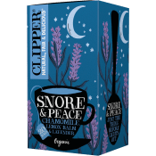 Te Snore and Peace Infusion Kamomill, lavendel & citronmeliss Ekologiskt 20-p Clipper.