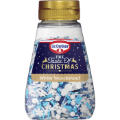 Sockerdekoration Winter Wonderland 110g Dr.Oetker.