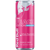 Energidryck Peach Edition Sockerfri 25cl Red Bull.