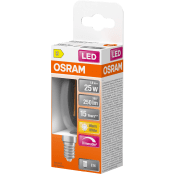 LED Kron E14 250lm(25W) Dimbar Osram.