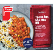Tacofärssås med ris 390g Findus.