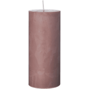 Blockljus stearin dusty pink ICA.