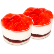 Jordgubbsbakelse 2-pack 270g Dahls Bageri.