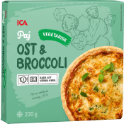 Ost & broccolipaj Fryst 220g ICA.