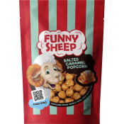 Popcorn Salted caramel 90g Funny Sheep.