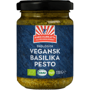 Basilikapesto Ekologisk 130g KRAV Kung Markatta.