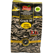 Solrosfrön Svarta Rostade & Saltade 250g Besler.