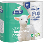 Hushållspapper Classic Plus 2p Lambi.