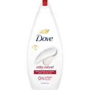 Dove Duschkräm för omedelbart mjukare och lenare hud Silky Velvet 0% sulfat SLES 720 ML.