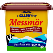 Messmör Gammaldags 6% 450g Fjällbrynt.