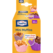 Muffinsform Mini Blomformad 45-p Toppits.