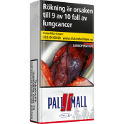 Red 100´s 20-p Pall Mall.
