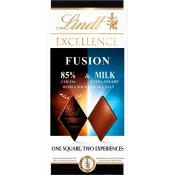 Choklad Excellence Fusion 85% Milk Salt 100g Lindt.