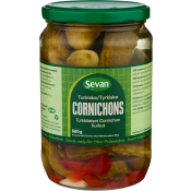 Cornichons 680g Sevan.