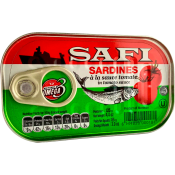 Sardiner I Tomatssås 125g Safi.