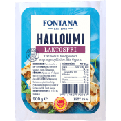 Halloumi PDO Laktosfri 200g Fontana.