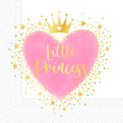 Servett Princess 33cm 20-p Decorata Party.