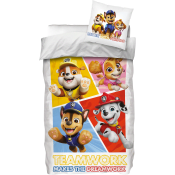 Bäddset Paw Patrol 150x210/50x60cm.