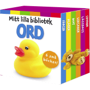 Mitt lilla bibliotek. Ord - 6 små böcker.