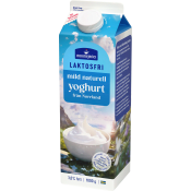 Yoghurt Naturell Mild Laktosfri 3% 1000g Norrmejerier.