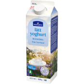 Lättyoghurt Mild Naturell 0,5% 1000g Norrmejerier.