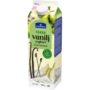 Vaniljyoghurt Päron 2,7% 1000g Norrmejerier.