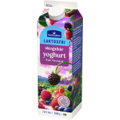 Fruktyoghurt Skogsbär Laktosfri 2,6% 1000g Norrmejerier.