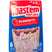 Paj Pop-ups Strawberry 288g Toast'em.