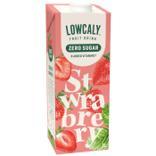 Fruktdryck Strawberry Sockerfri 1l NJIE.