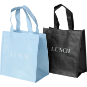 Lunchbag Lunch svart/blå 1 st ICA.