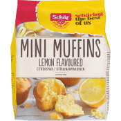 Mini Muffins citronsmak glutenfri 185g Schär.