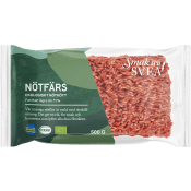 Nötfärs 15% 500g KRAV Smak av Svea.