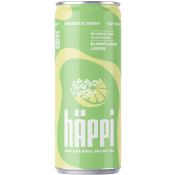 Dryck Kolsyrad Fläder&citronsmak Med Prebiotika 330ml hÄppi.