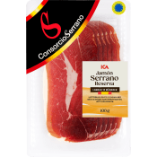 Jamón Serrano 100g ICA.