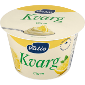 Kvarg Citron Laktosfri 7% 200g Valio.