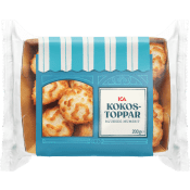 Kokostoppar 200g ICA.